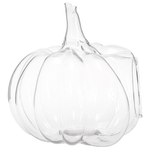 Artikel Glaspumpa med öppning, höstdekorationspumpa, klar, Ø21 cm, H20 cm