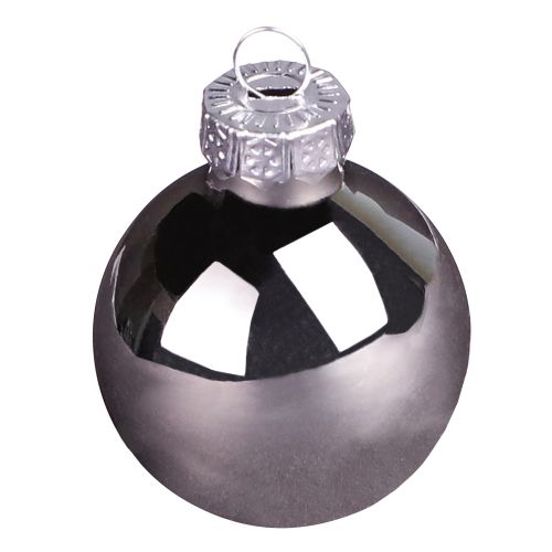 Artikel Glaskulor träd jul silver aprikos Ø4cm 24 st