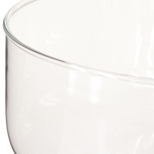 Artikel Glasskål för flytande ljus Skål med botten Ø19cm H14cm