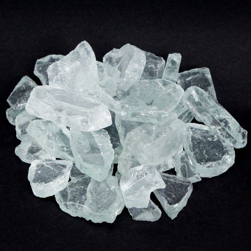 Floristik24 Glasstenar 25mm - 35mm naturfärger 2kg