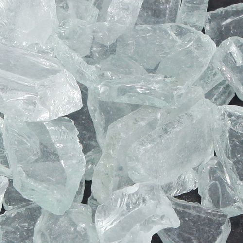 Floristik24 Glasstenar 25mm - 35mm naturfärger 2kg