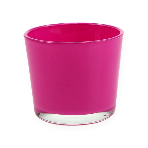 Floristik24 Mini bordsvas rosa Ø10cm H9cm