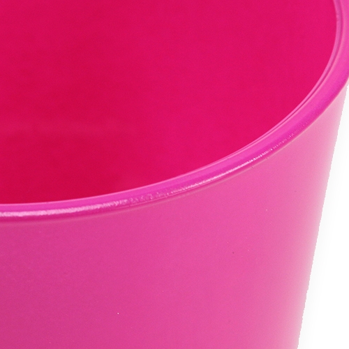 Floristik24 Mini bordsvas rosa Ø10cm H9cm