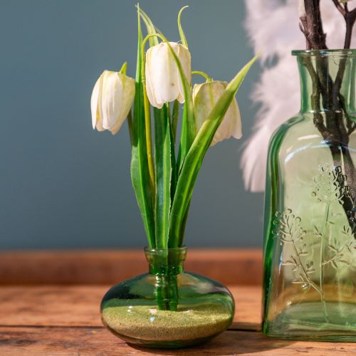 Artikel Glasvaser lökformade gröna minivaser glas Ø9cm H6cm 6 st