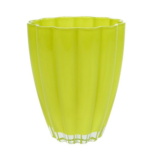 Floristik24 Glaskas "Bloom" kalk Ø14cm H17cm