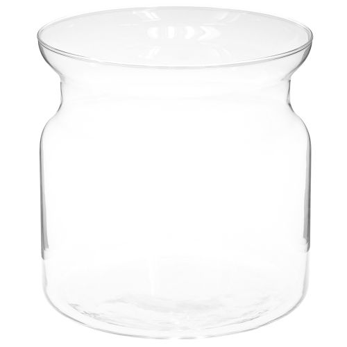 Artikel Glasvas Brenda blomstervas glas stor klar Ø19cm H19cm