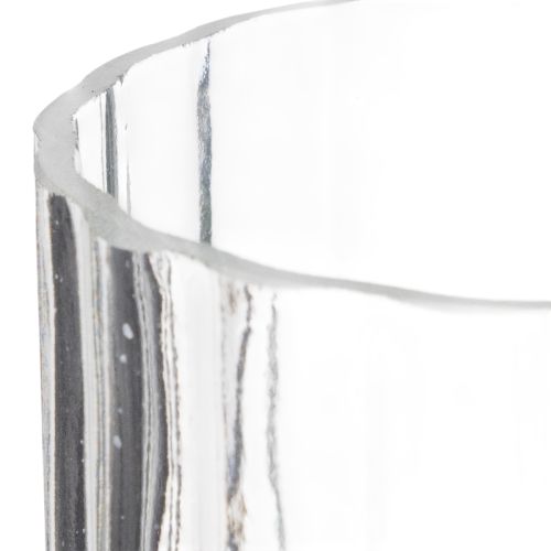 Artikel Högkvalitativ glasvas för dekorativa arrangemang i moderna hem, 24 cm