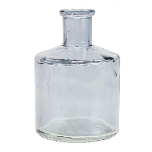 Floristik24 Glasvas apotekarflaskor dekorativ glas dekorativ vas tonad Ø7cm 6 st