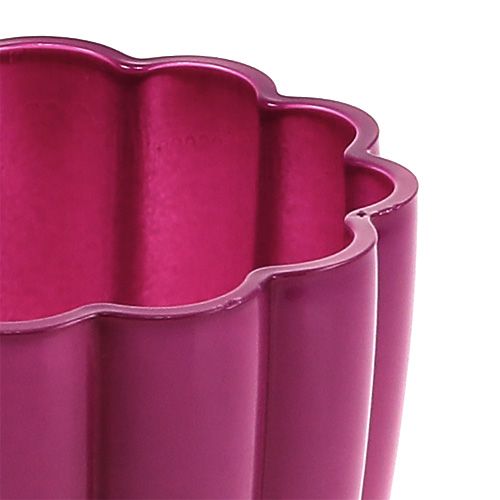 Floristik24 Glasvas "Bloom" Erika Ø14cm H17cm