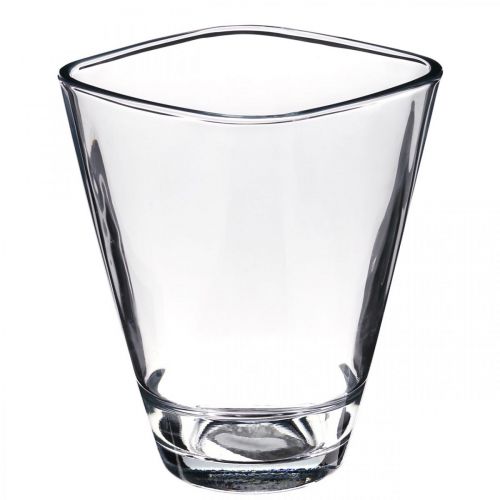 Floristik24 Orkidéplanteringsglas klar H17cm B13cm