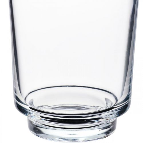 Floristik24 Orkidéplanteringsglas med botten klar H16cm Ø13,4cm
