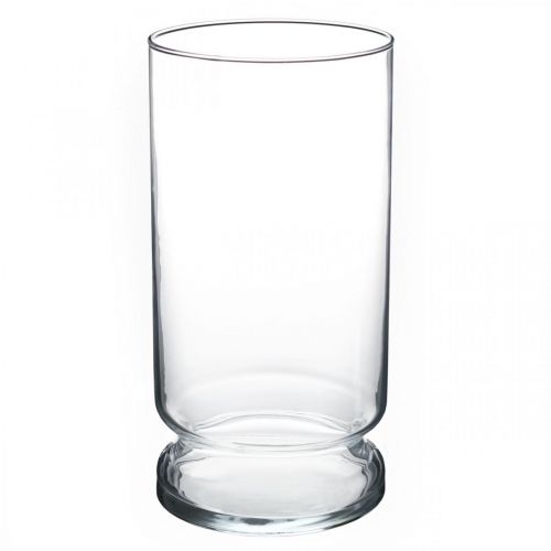 Floristik24 Glas Vas Cylinder Klar Ø10cm H20cm