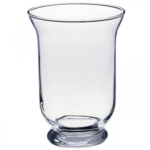 Glasvas klar Ø13,5cm H19,5cm Glasdekoration blomvas