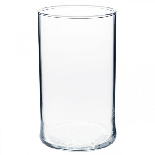Artikel Glasvas klar cylindrisk Ø12cm H20cm