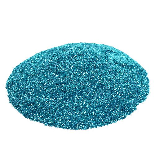 Floristik24 Glitter dekoration turkos 115g
