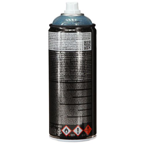 Artikel Glitter Spray Montana Effekt Sprayfärg Blå Cosmos 400ml