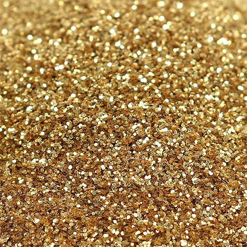 Floristik24 Glitter flimmer för hantverk guld 115g