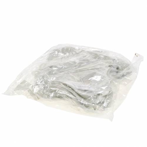 Floristik24 Julgransdekorationer änglavingar glittrande vita 16cm 12st