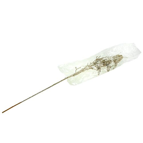 Glittergren med fåglar 75 cm guld | Floristik24.se