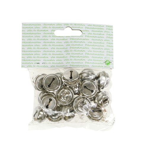 Artikel Klockklämma 19mm silver 20 st
