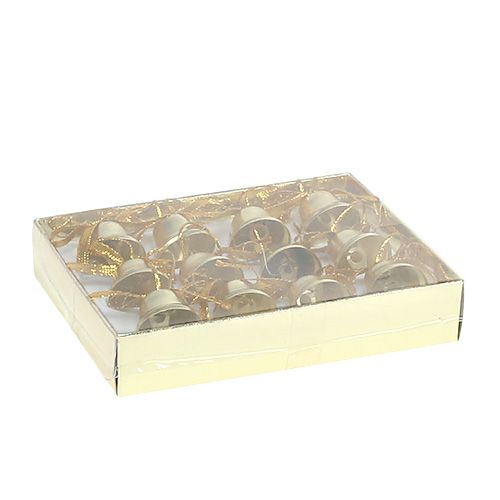 Floristik24 Klockguld 2,5 cm 12st
