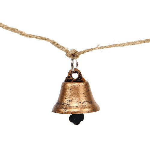 Floristik24 Klockkrans koppar 1m