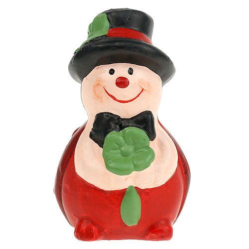 Floristik24 Lucky charm keramisk skalbagge 6 cm röd 12st