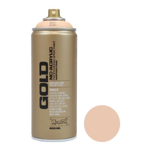 Lackspray laxspraylack akryllack Montana Guldlack 400ml