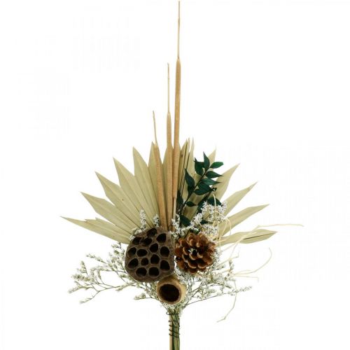 Artikel Gravarrangemang torkade blommor gravdekoration sortiment 24 st
