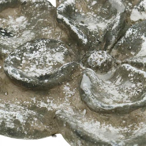 Artikel Gravdekoration, betongdekoration, trädgårdsdekoration, betongrosa Ø21cm