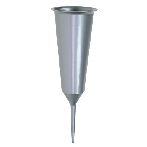 Floristik24 Gravvas silver 33cm