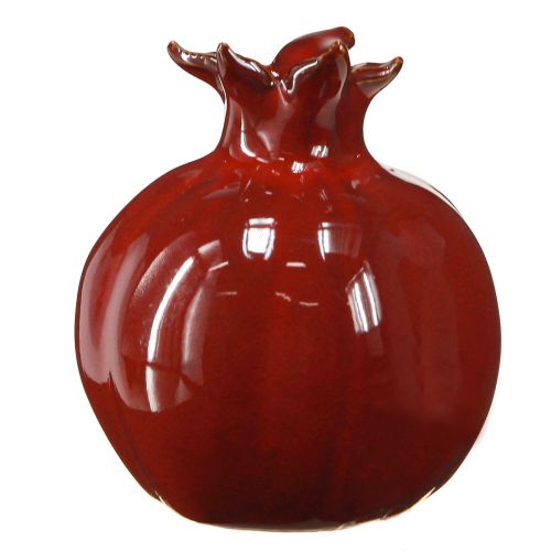 Floristik24 Granatäpple keramik ljushållare för pinnljus H15cm 2st