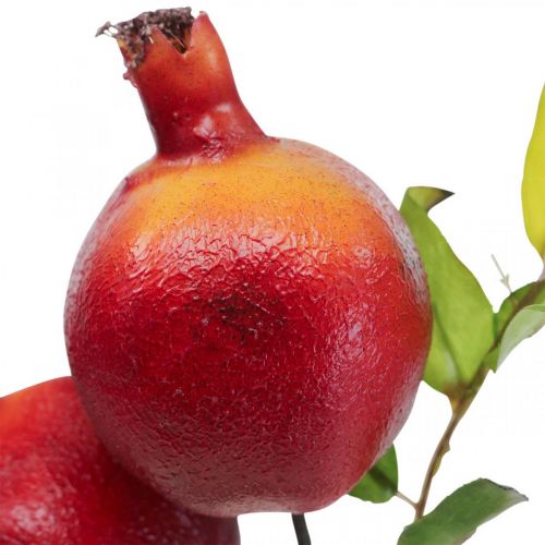 Artikel Dekorativ gren granatäpple dekoration, dekorativ frukt, dekorativ granatäpple 39cm