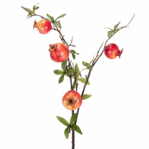 Konstgjord granatäpplegren som fruktgren för bordsdekoration, 68 cm