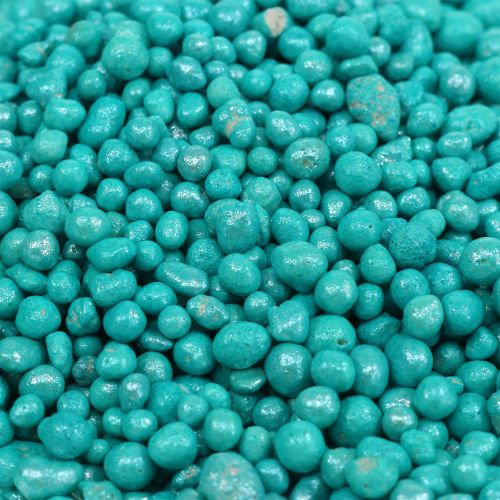 Floristik24 Granulat 2mm - 4mm turkos lysande ljus 1l