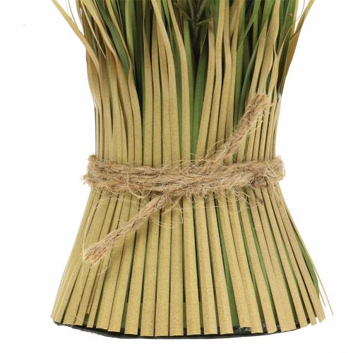Floristik24 Gräs gäng, deco gräs med rölleka, höst deco gul, grön H27cm