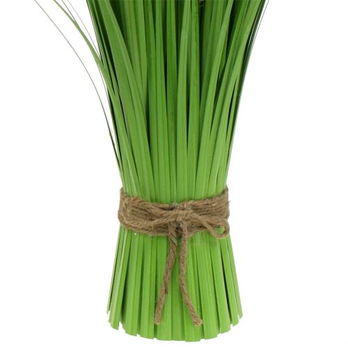 Floristik24 Massa gräs med blommor vita 70 cm