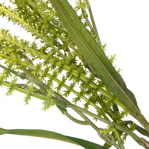 Artikel Konstgjord växt av grön borsthirs för eleganta hängande dekorationer, snygga rumsdetaljer, 114 cm