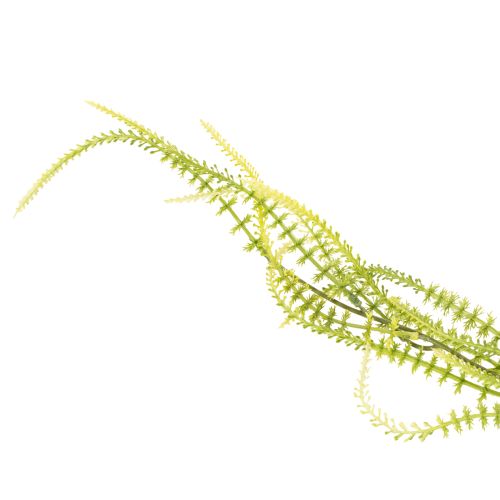 Artikel Konstgjord växt av grön borsthirs för eleganta hängande dekorationer, snygga rumsdetaljer, 114 cm