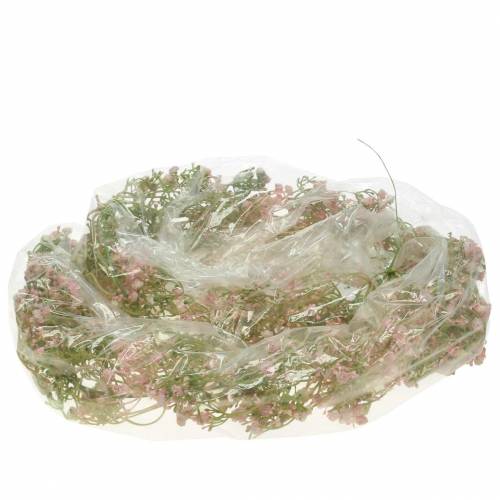 Floristik24 Garland baby andetag rosa 180cm