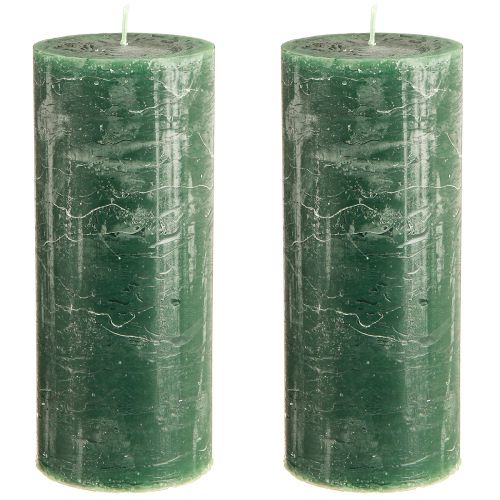 Artikel Stora pelarljus gröna mörkgröna 85x200mm 2 st