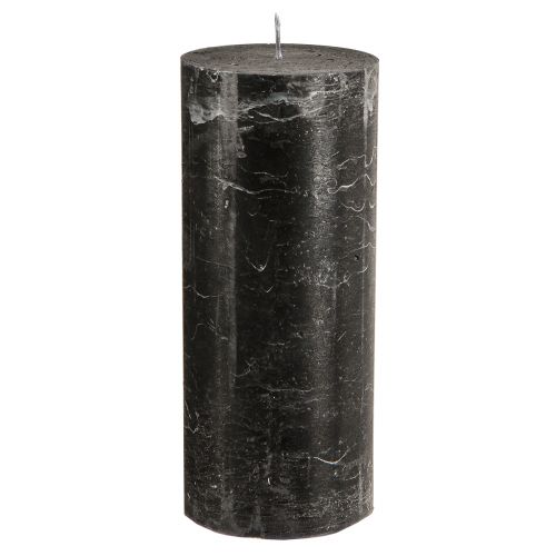 Artikel Stora pelarljus svart marmorlook 85x200mm 2 st