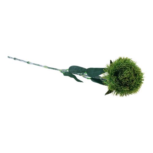 Floristik24 Grön skäggig nejlika konstgjord blomma som från trädgården 54cm