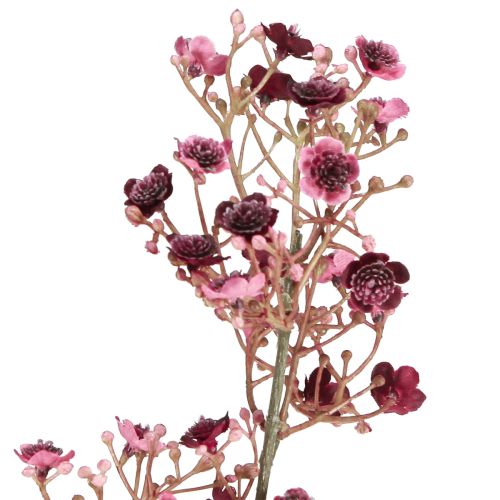 Artikel Gypsophila Konstgjord Baby&#39;s Breath Bordeaux 106cm 2st