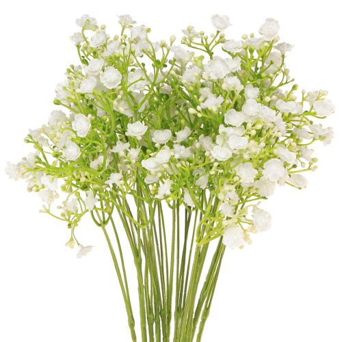 Gypsophila Artificiell Baby Andedräkt Vit L68cm 4 st