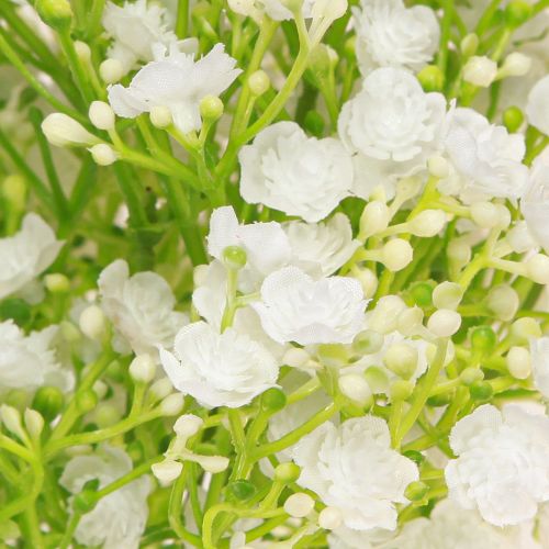Artikel Gypsophila Artificiell Baby Andedräkt Vit L68cm 4 st