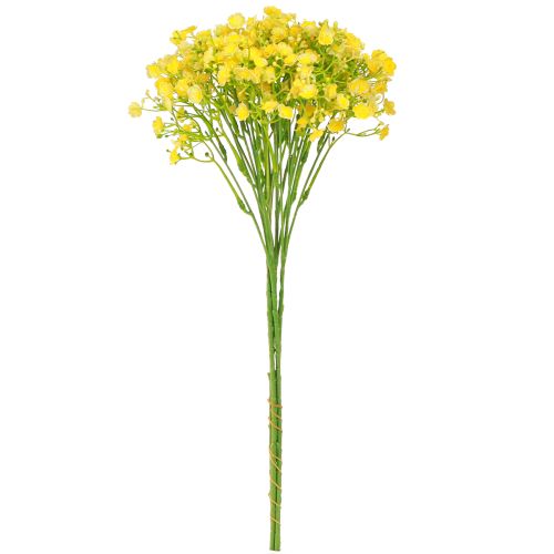 Artikel Gypsophila paniculate gips ört gula blommor L46cm 4 st