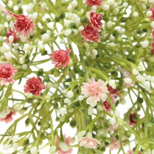 Floristik24 Gypsophila gypsophila konstgjord i gäng rosa H28cm 6st