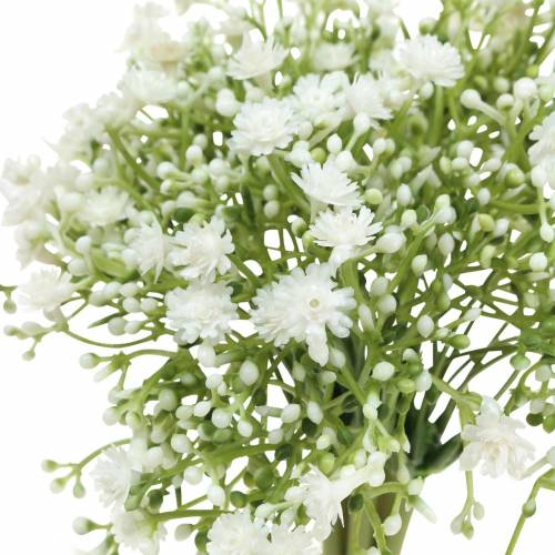 Artikel Gypsophila artificiell gypsophila i ett gäng vit H28cm 6st