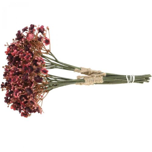 Artikel Gypsophila konstgjorda röda konstgjorda blommor höst 29,5cm 18st